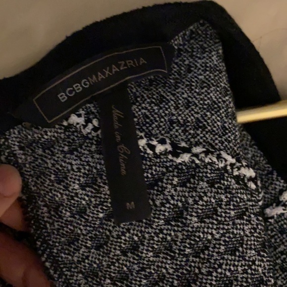 BCBGMaxAzria like new M bandage dress with long zipper on the back super stylish - Picture 12 of 13